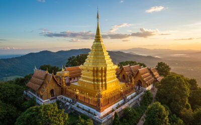 Ascend to Serenity: Discover the Majestic Doi Suthep Temple (Wat Phra That Doi Suthep)